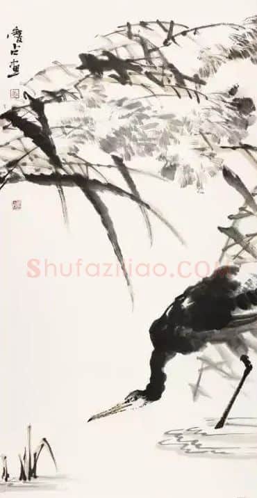 孟庆占·芦塘秋趣