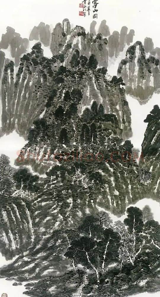 何首巫·雾山图