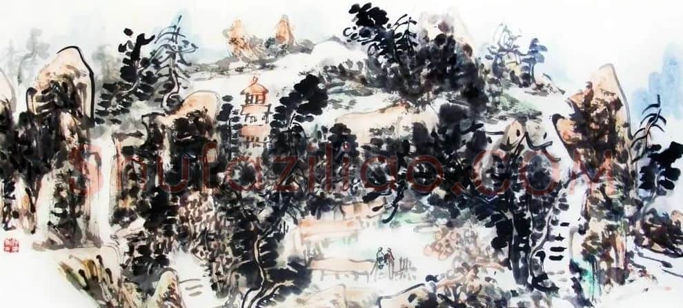 沈克斌·山水作品