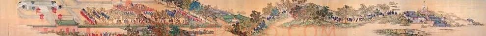 郎世宁·孝贤纯皇后亲蚕图