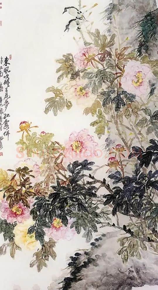 苏裕康·红霞化作江南春
