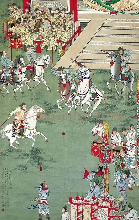徐燕孙·大明殿会鞠图