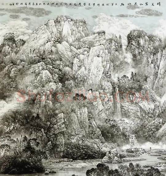 师恩钊·晴天碧水燕山幽
