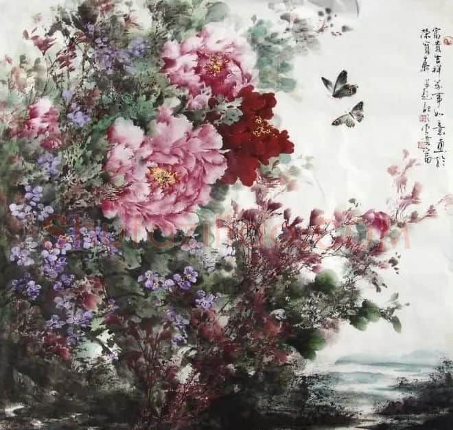 李贵富·富贵牡丹系列之一