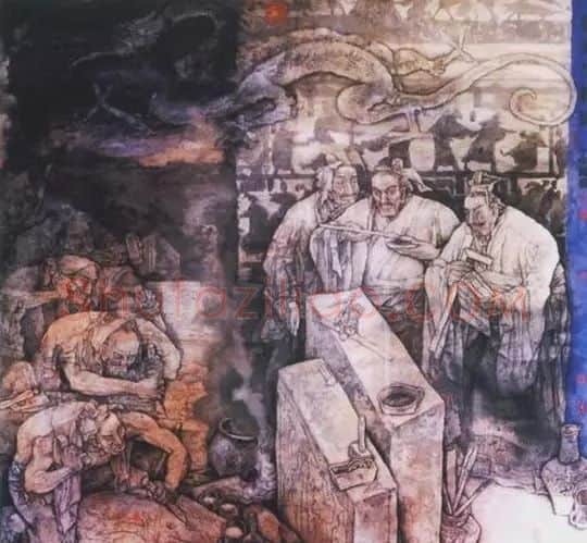 于受万·画石呈龙