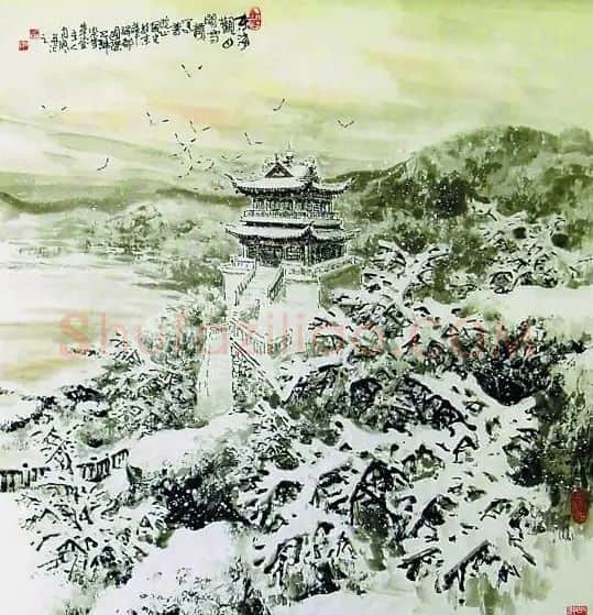 王自修·东海观日阁