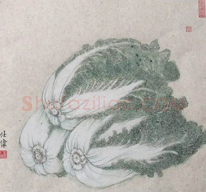 刘仕伟·蔬菘积玉