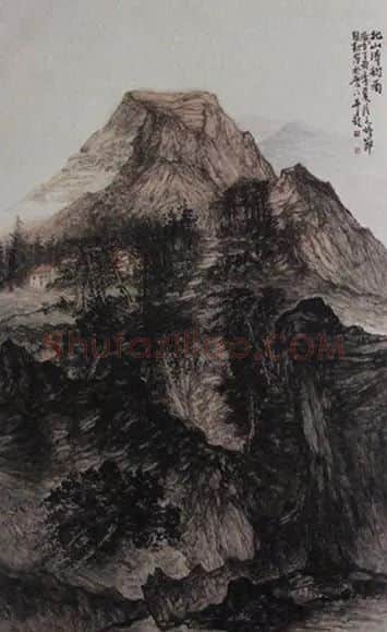 张勤·《北山清韵图》