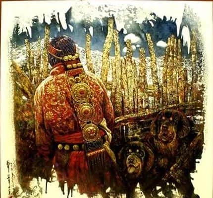 应为平·等待 (应为平油画作品)