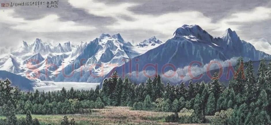 于阳春·阿拉斯加雪山