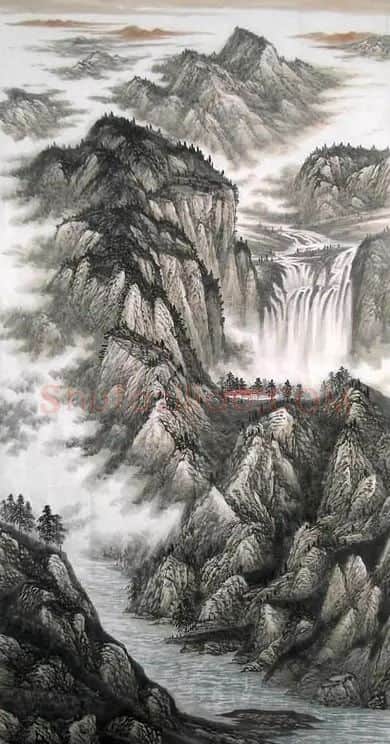 刘明雷·圣山幽居