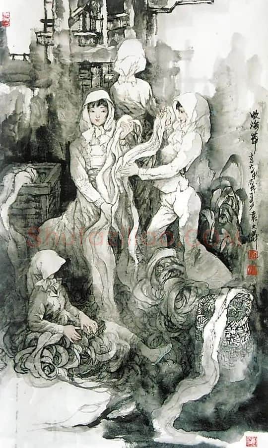 袁大仪·收海带