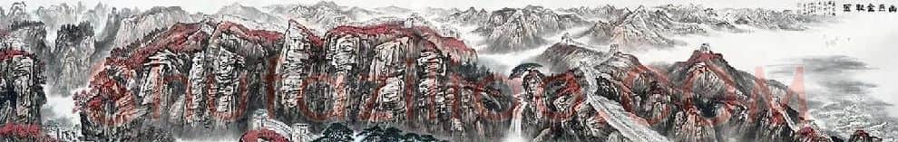 侯德昌·幽燕金秋图