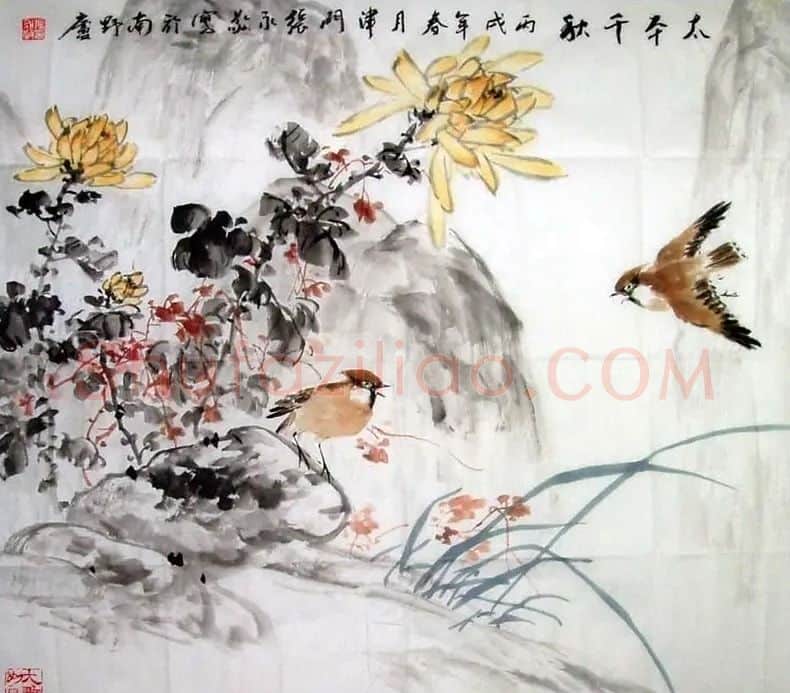 张永敬·花鸟