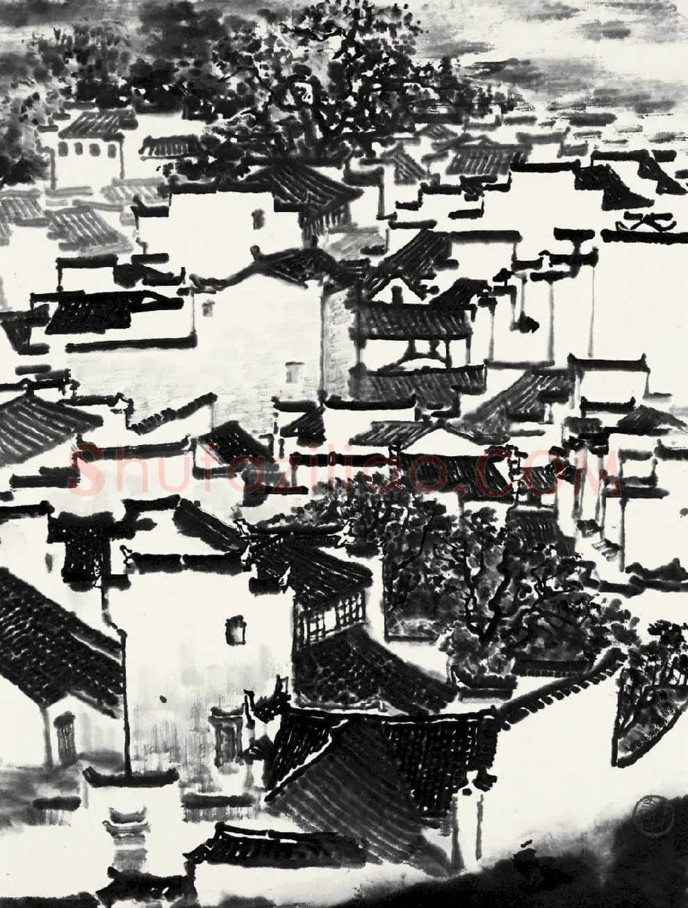 来支钢·《宏村》