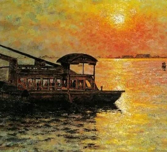 颜文樑·南湖(局部)
