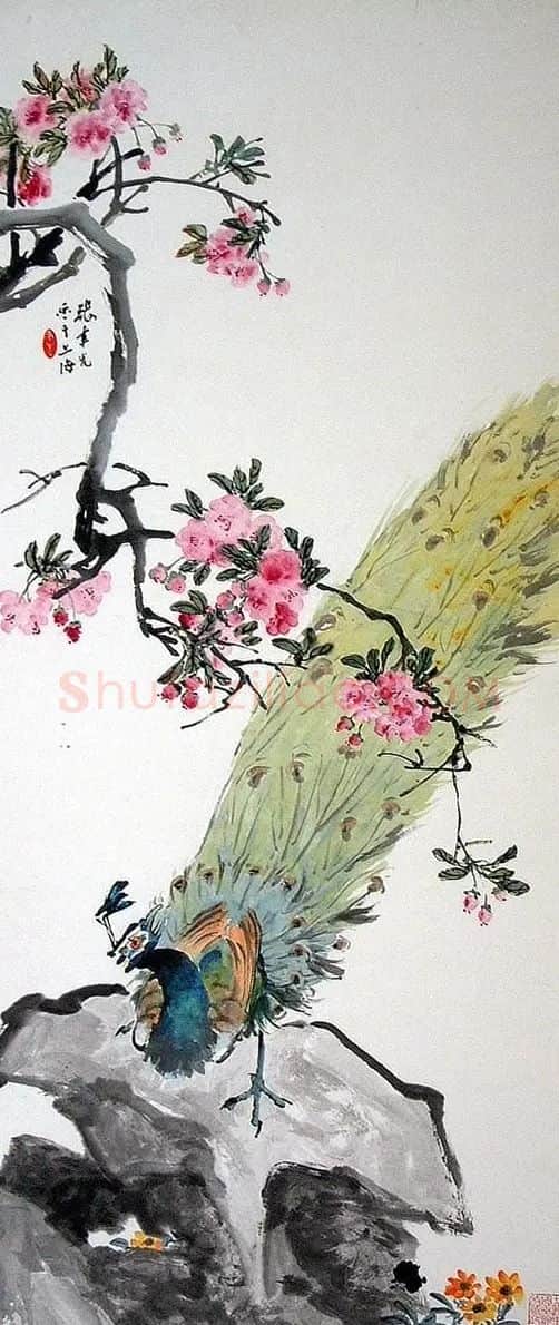 张聿光·孔雀（之四）