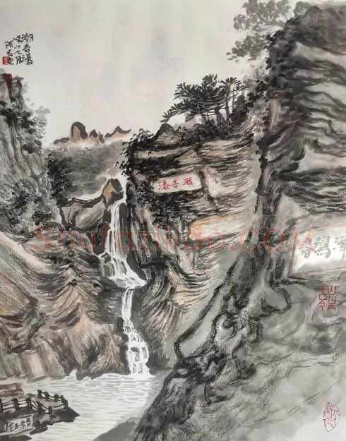 张民生·山东崂山北九水写生