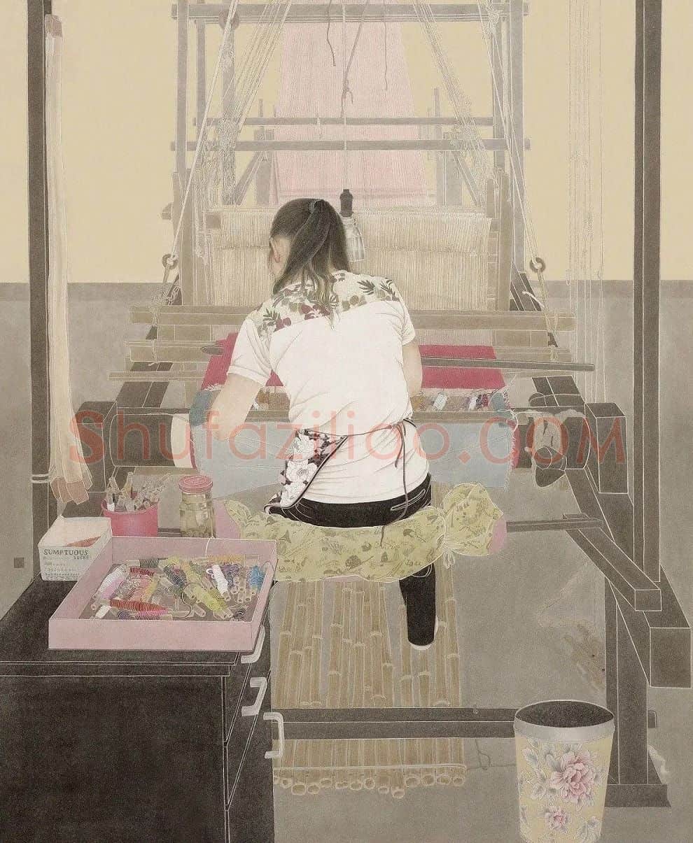韩素贞·云锦织女