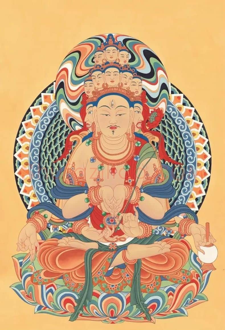 张大千·临摹敦煌壁画