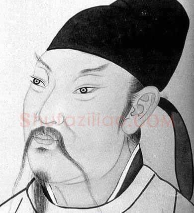 秦汉书法家崔寔 画像简介