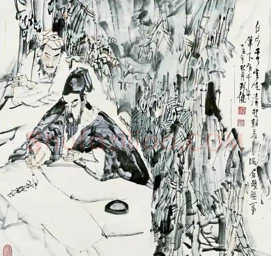 刘健·白山秀水坐清秋