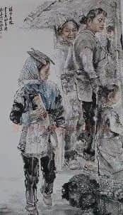 丁彩高·镇市春晓