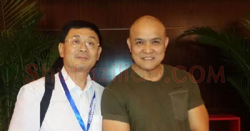 王立华·和史国良老师在一起