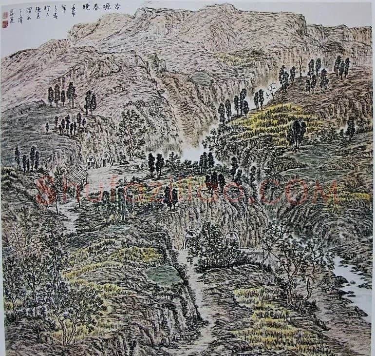 李升运·古塬春晓