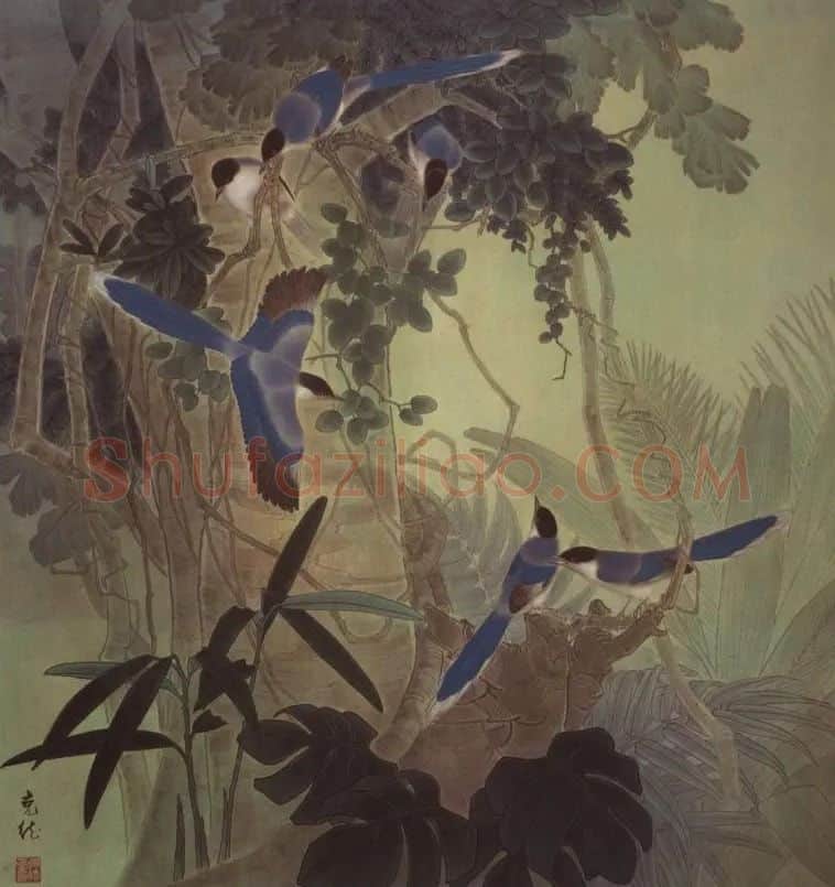 贾克德·翠羽嬉春(1985)
