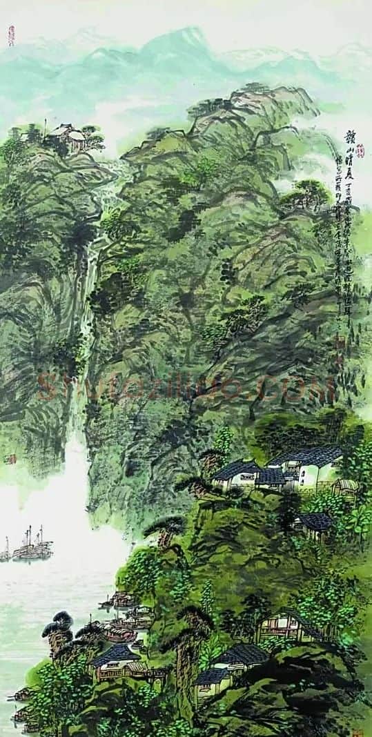 朱葵·赣山晴夏
