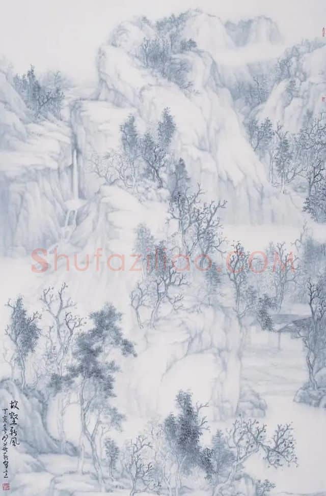 许华新·故壑新风 120x180cm 2007年