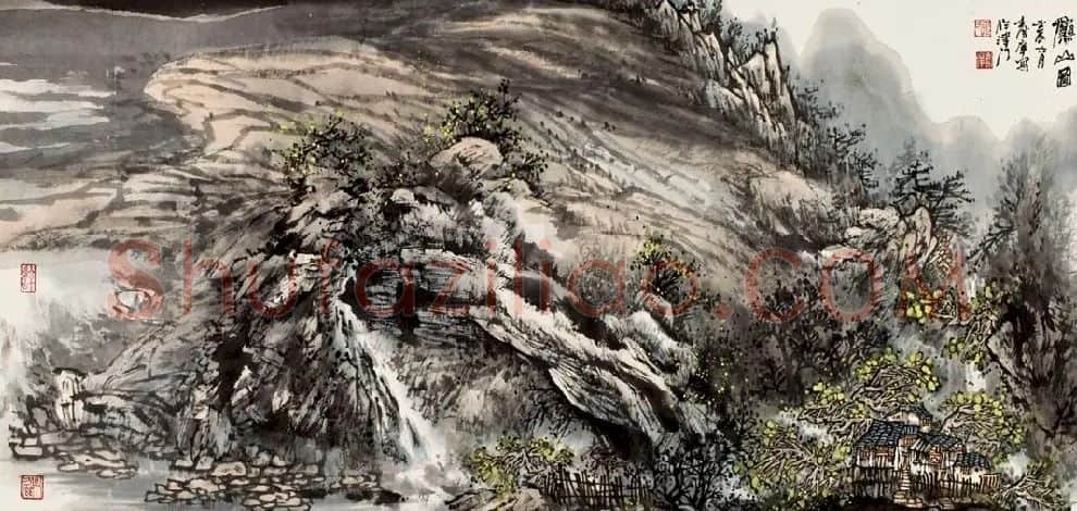 张寿庠·秋山图