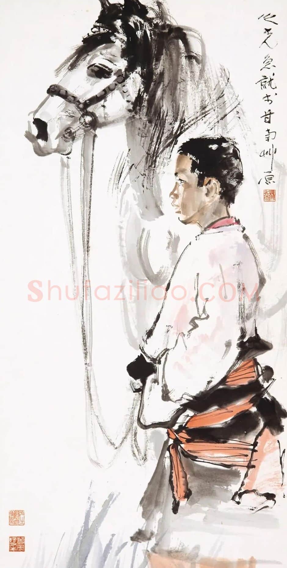 杨之光·藏族少年骑手