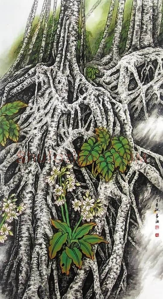 徐孟海·榕根系列