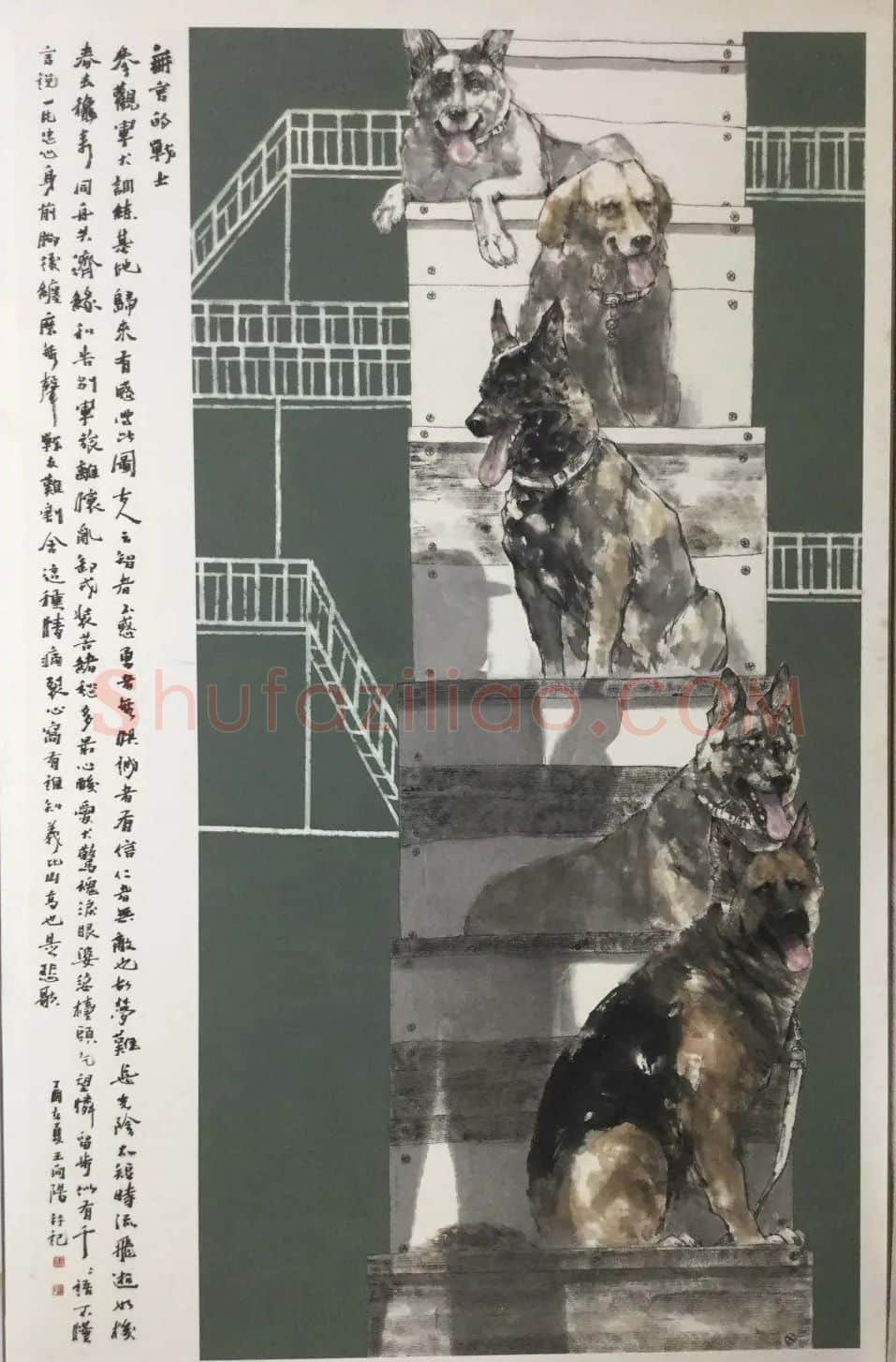 王向阳·无言的战士
