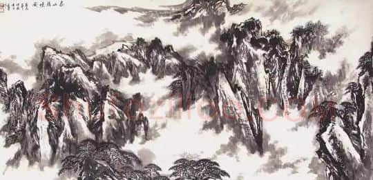 陈良才·泰山胜景图