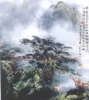 李曦·拂云青松