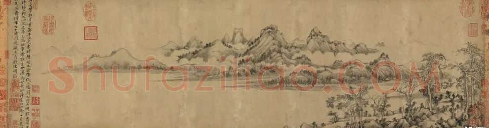 黄公望·溪山雨意图