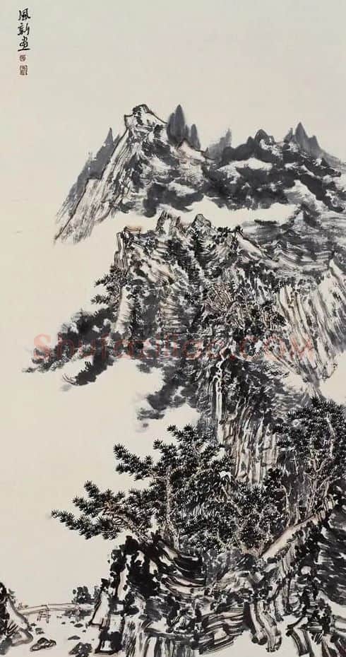 陈风新·风新山水图