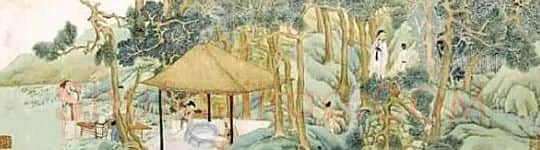 文征明·惠山茶会图