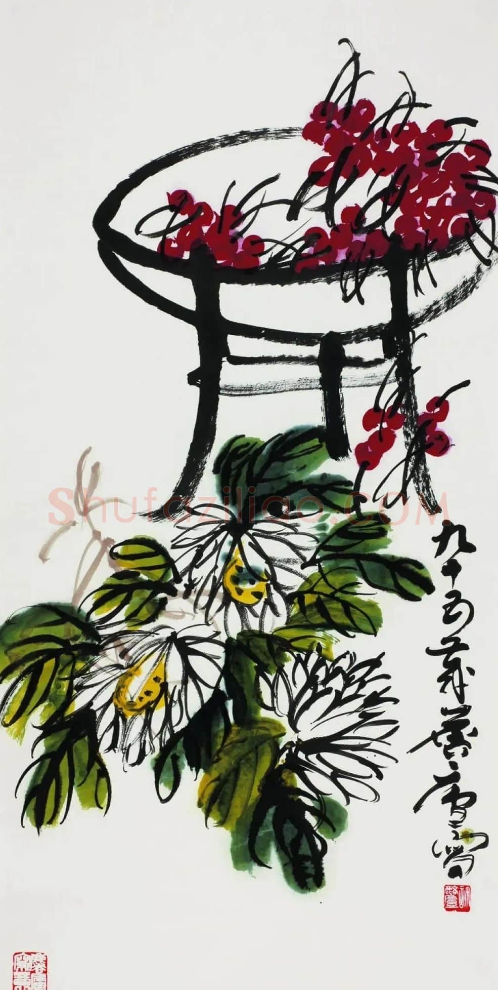 许麟庐·作品