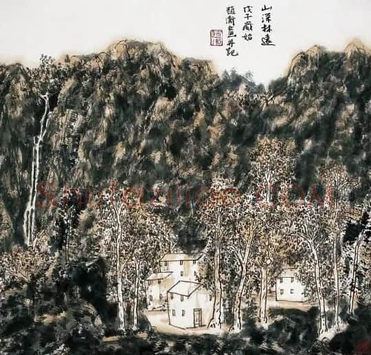 赵卫·山深林远