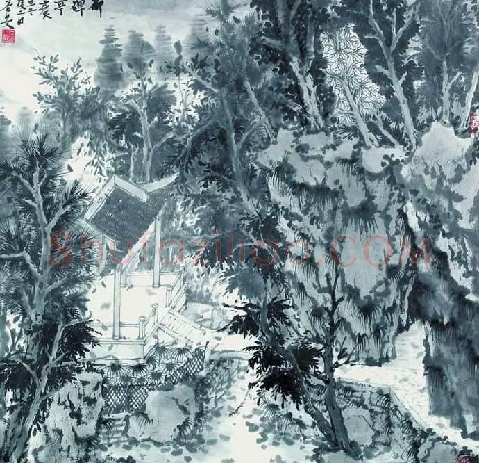 张谷旻·御碑亭