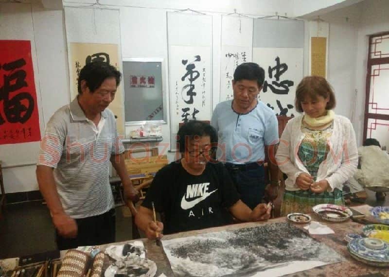 刘万海·跟中央美院李刚教授学习