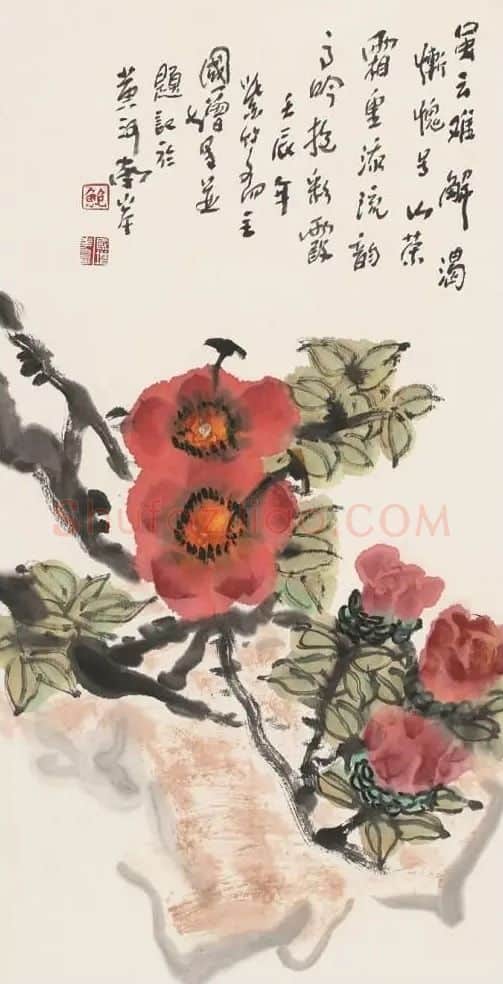 鲍国增·山茶