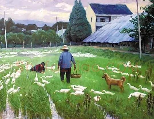 杨涤江·拣鸭蛋