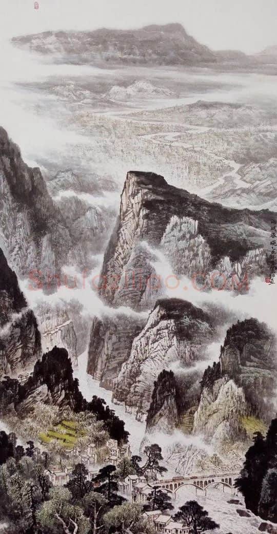 姚叶红·雨城春晓