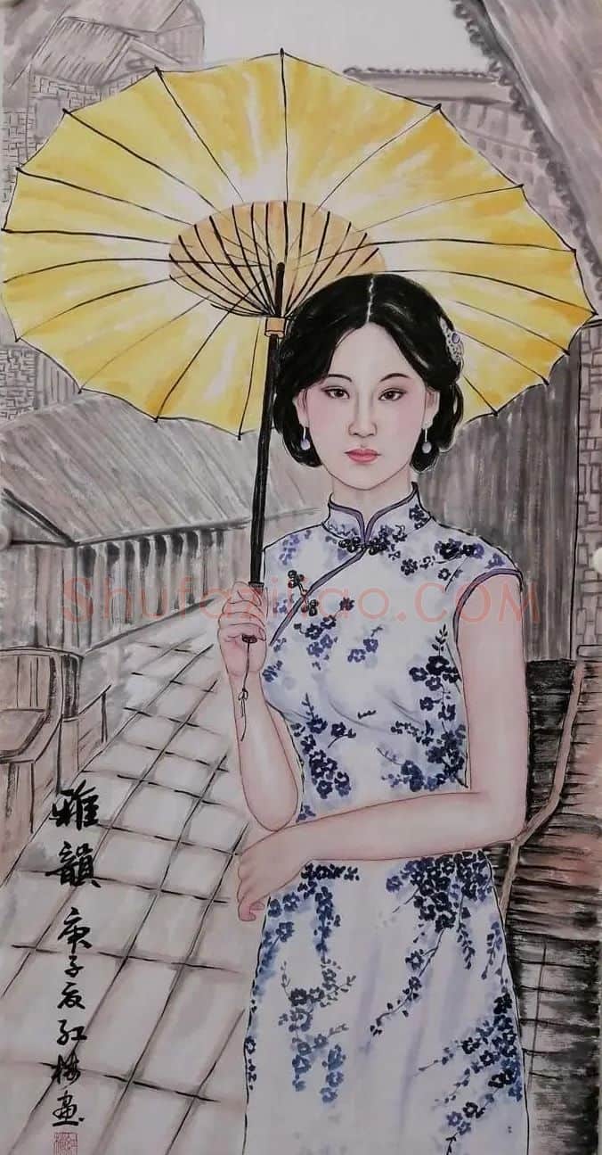 李美英·李美英画家《雅颜》