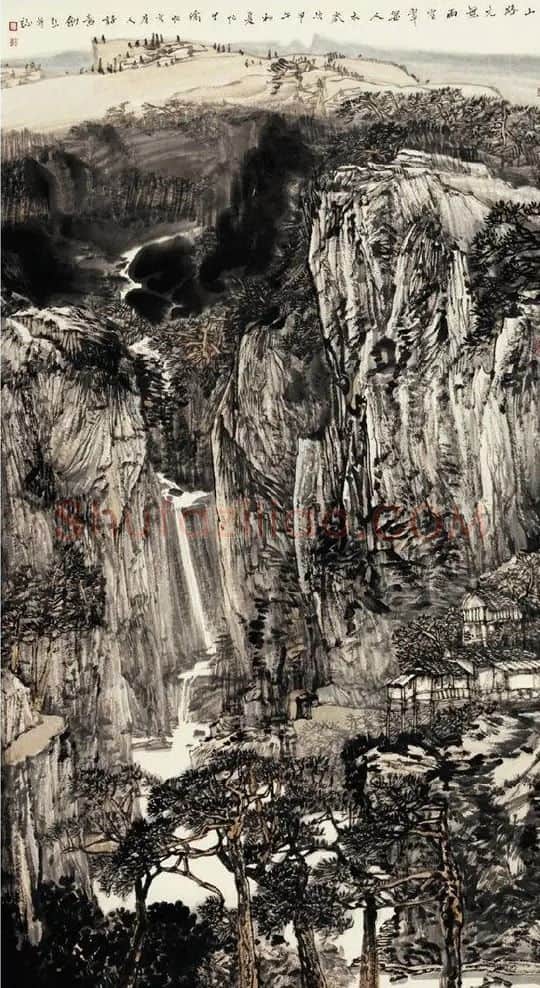 左剑虹·山路元无雨空翠湿人衣